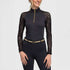 Kastel Denmark Floral Lace Long Sleeve Ladies Quarter Zip